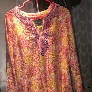 Women’s patterned blouse